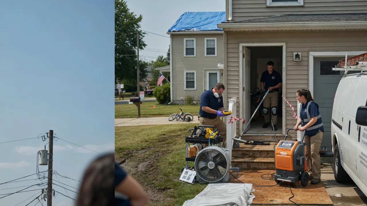 Water Damage Repair in Chaplin, CT near me